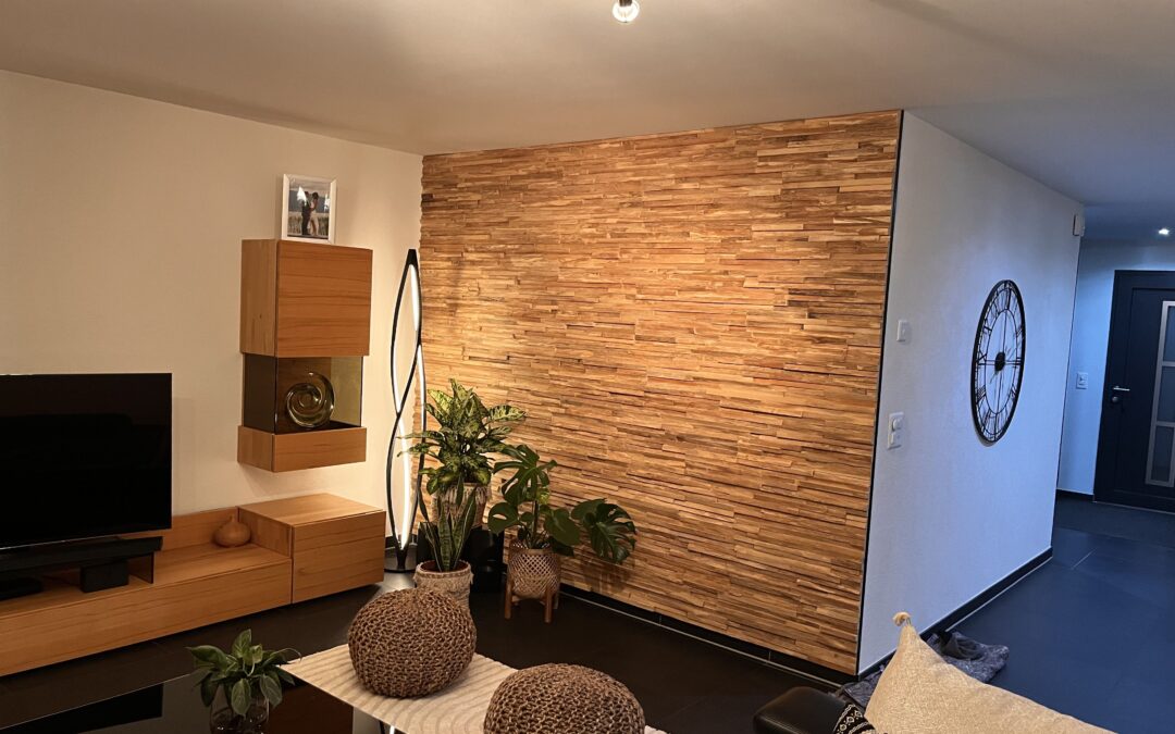 Mur en bois